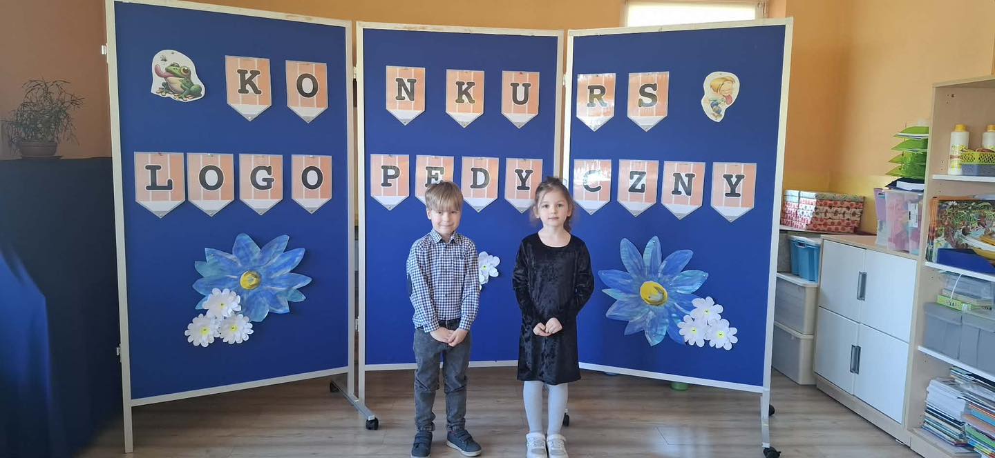 Chłopiec i dziewczynka &ndash; laureaci Konkursu Logopedycznego.
