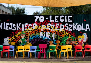 Gotowa dekoracja na 70 Urodziny MP nr 1