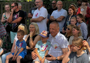 Zaproszeni goście na widowni.