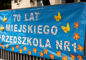 Baner zapraszający na Jubileusz MP nr 1/