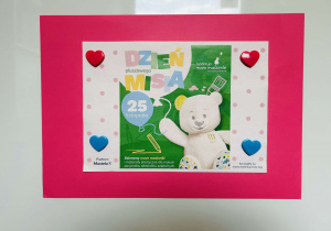 Plakat - Dzień Pluszowego Misia (zbiórka pluszaków i artykułów plastycznych).