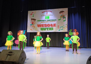 Dzieci występujące w kategorii "taniec".