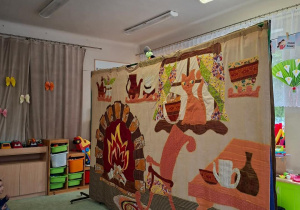 Gotowa scenografia do sztuki "Pinokio".