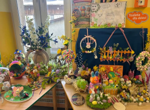 Prace na konkurs "Najpiękniejsza ozdoba wielkanocna".