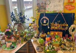 Prace na konkurs "Najpiękniejsza ozdoba wielkanocna".