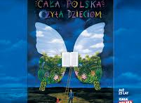 Plakat informujący o 25 edycji Ogólnopolskiego Tygodnia Czytania Dzieciom