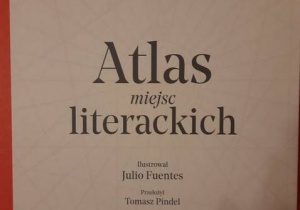 Okładka książki "Atlas miejsc literackich"